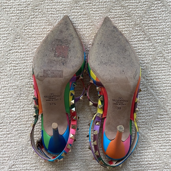 Valentino Rockstud multicolored pumps - Picture 5 of 9